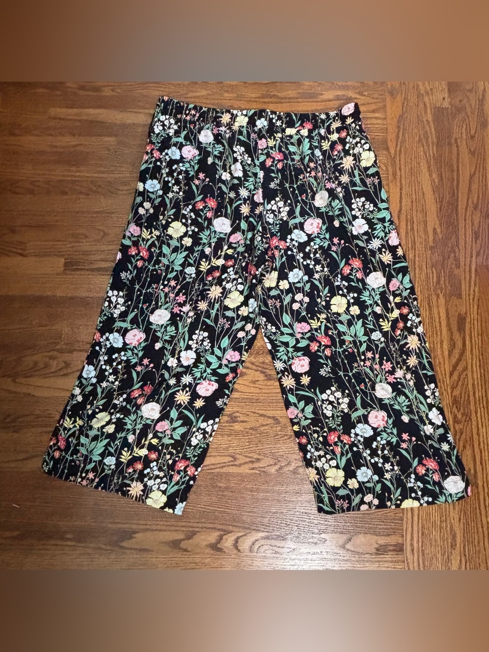 Loft Wide Leg Floral Pants - Size 16P
